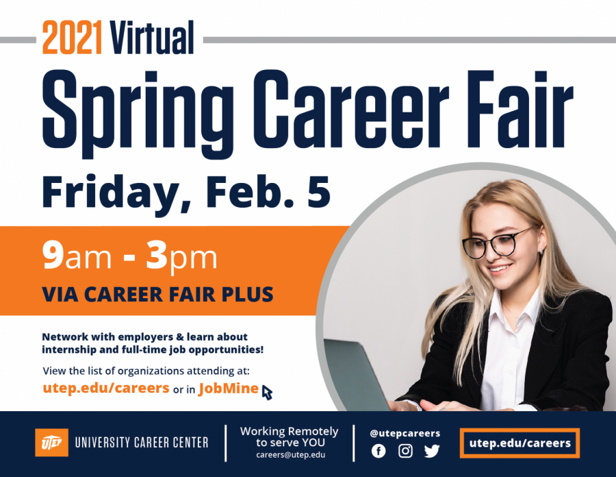 UTEP set to host virtual spring career fair