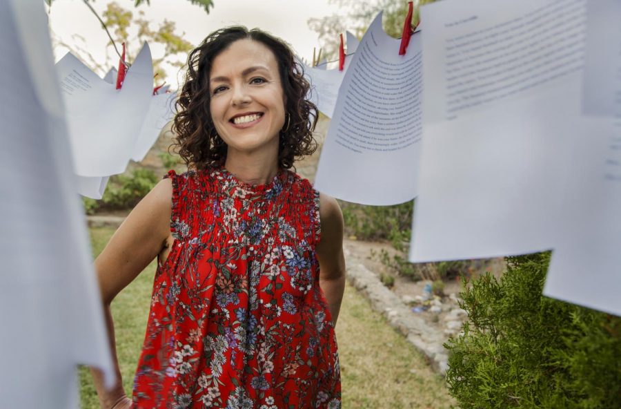 Two professors of UTEPs Bilingual MFA in Creative Writing Department chose to guest edit worldwide poetry series for March and September 2021. Pictured Above is Rosa Alcalá, Ph.D. 