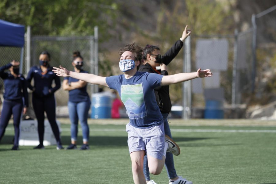 “Spring Fest is the first big in-person event held by UTEP. Photo by Albert Silva/The Prospector”