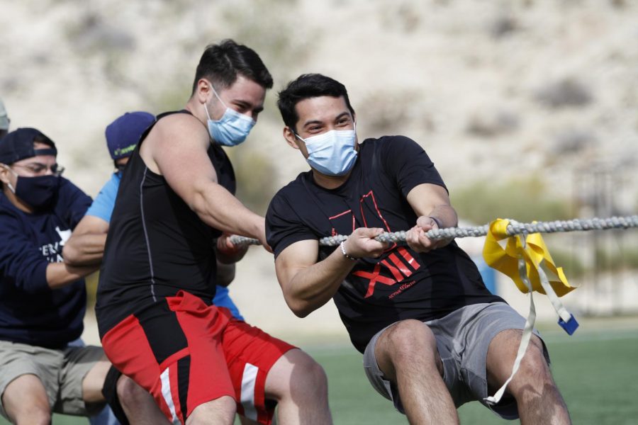 “Spring Fest is the first big in-person event held by UTEP. Photo by Albert Silva/The Prospector”