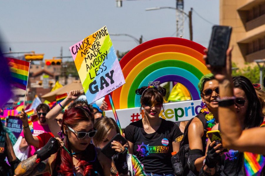 Pride parade celebration at Downtown El Paso, Saturday June 22nd 2019.