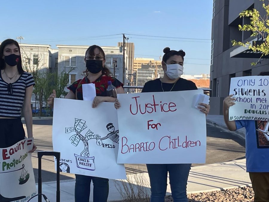 EPISD parents demand more funding for schools in the Segundo Barrio