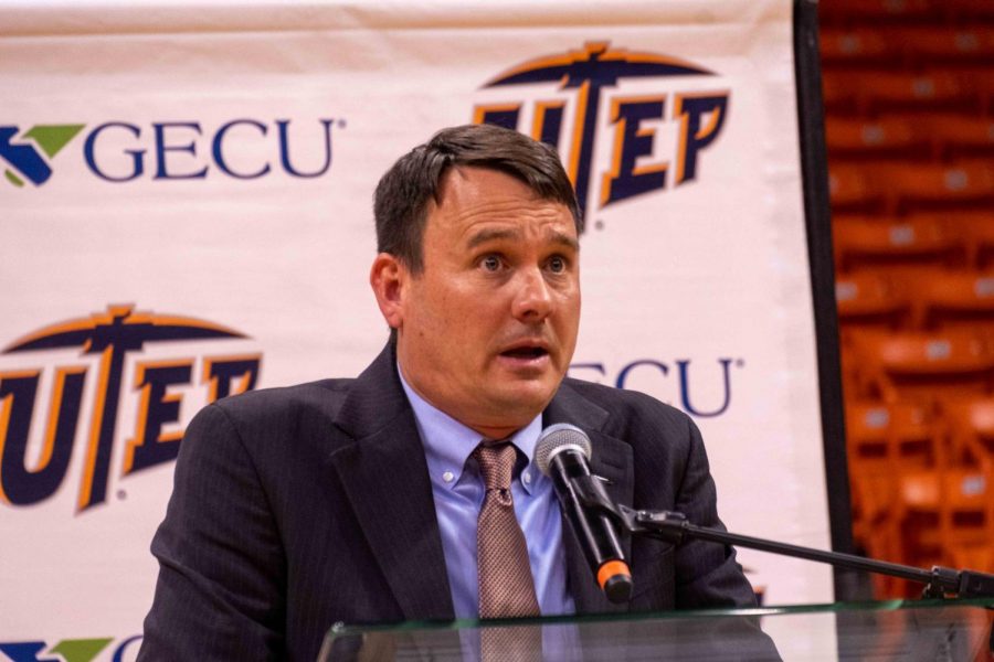 UTEPs new basketball coach  Joe Golding  announces incoming transfers for upcoming season.