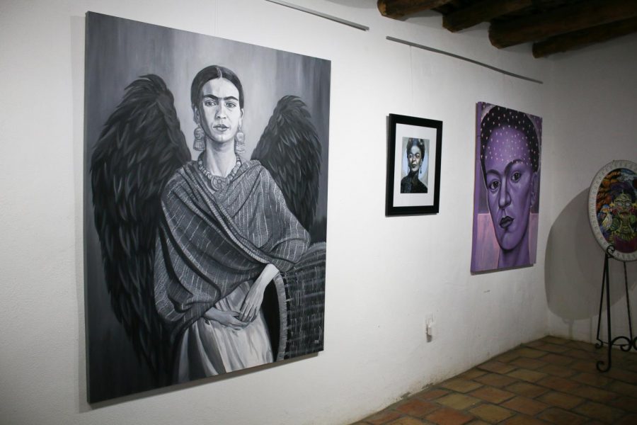 Estrada also painted Kahlo as a dark angel, which was intended to represent that she was flawed just like everyone else, according to Estrada. 