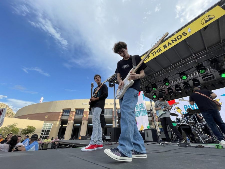 Rivers Ventura performed at Battle of the Bands, and won, at this year’s Minerpalooza celebration to welcome students back to campus for the 2021-2022 academic year.  