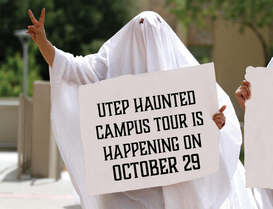 The UTEP Haunted Campus tour is happening on October 29, 2021.