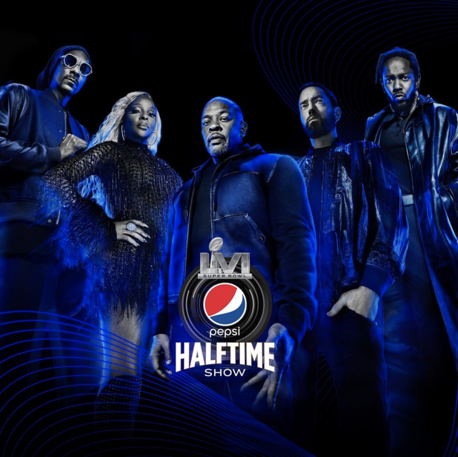 The+NFL+announced+that+Dr.+Dre%2C+Snoop+Dogg%2C+Eminem%2C+Mary+J.+Blige%2C+and+Kendrick+Lamar+will+be+performing+at+the+Super+Bowl+56+Halftime+Show.