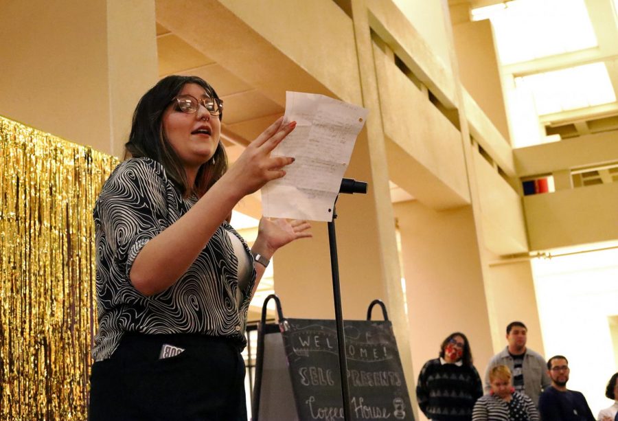 UTEPs SELC hosted the Coffee House Open Mic Night on the second floor of the Union Building Nov. 10.