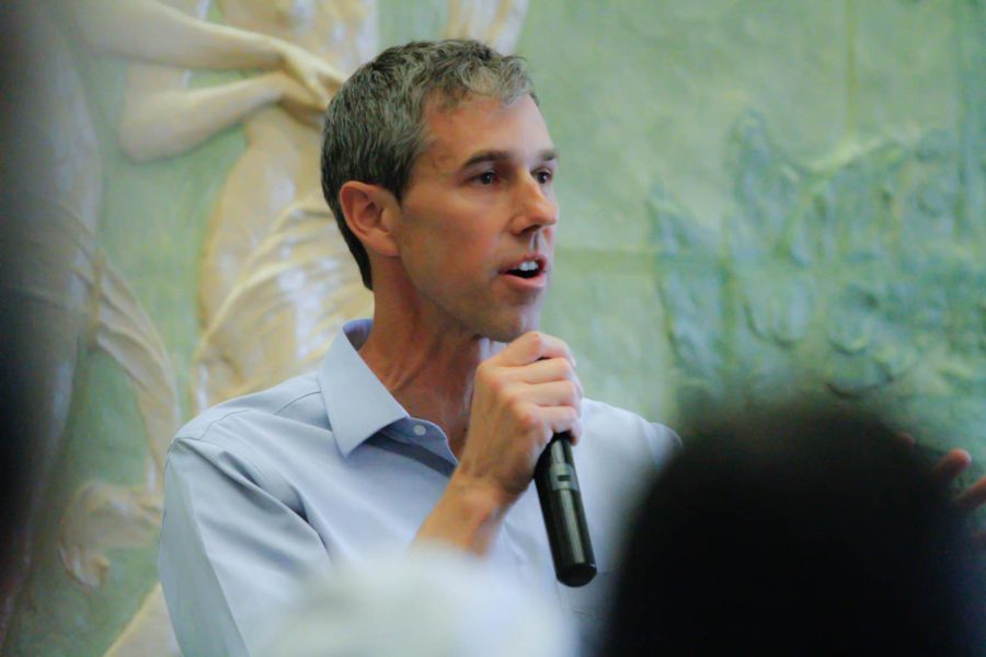 Governor candidate Beto ORourke hosted a town hall at the El Paso Community Foundation on Sunday, March 27.