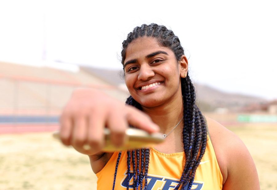 Krishna Jayasankar is a kinesiology major who represents UTEP as a track and field thrower. Jaysankar recently won silver in the womens shot put event at the Conference USA indoor track and field championship in Alabama.