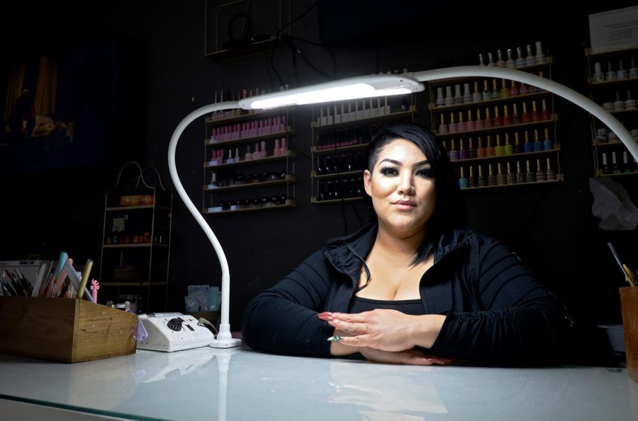 Ivanee Muñoz, owner of A ‘Dior Nail Company, says she enjoys building a relationship with her clients and creating a new look for them.  