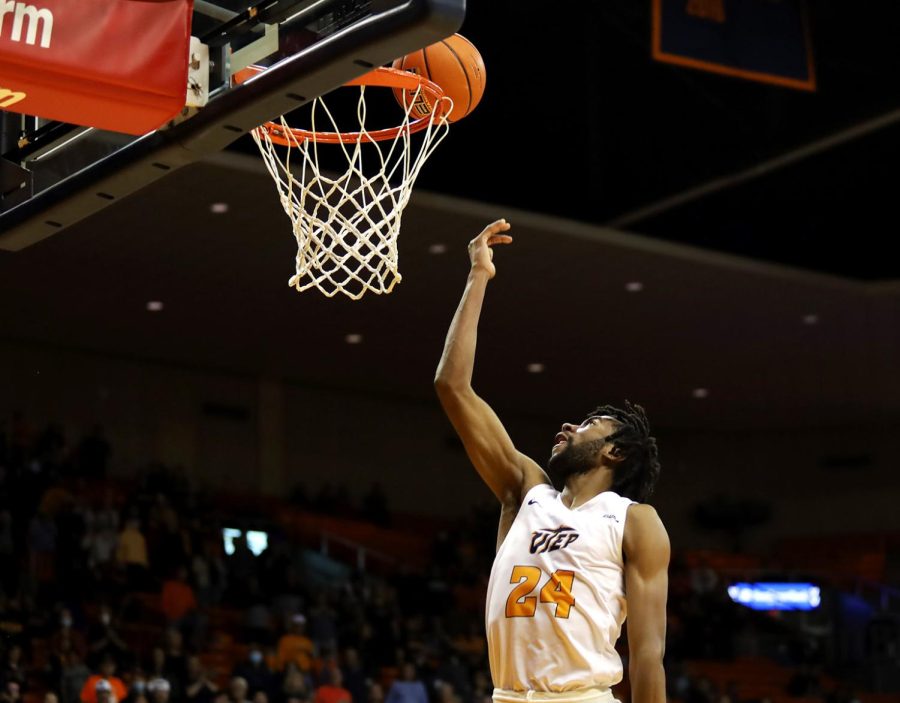 The UTEP Miners win 70-67 against Rice University at the Don Haskins Center March 3.  