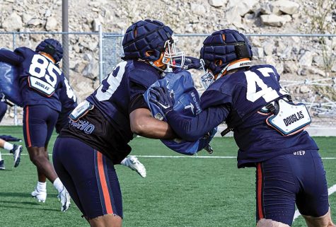 The UTEP football team returned to practice on the field March 1 after finishing the 2021 season 7-4 and 4-4. The Miners will play for the Spring football scrimmage April 8 at 6 p.m. at the Sun Bowl Stadium.
