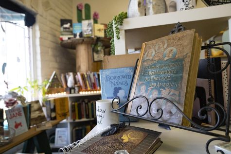 Cactus Flower Bookery offers a wide range of collections and themes, not only selling books but also tote bags, jewelry, stones and other gifts. 