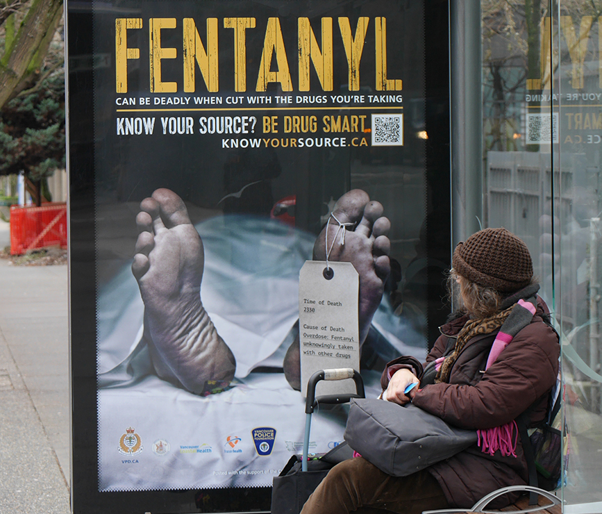 Fentanyl is the leading cause of death in the United States of America for people between the ages of 18-45 according to the CDC. Photo courtesy of Jeff Anderson/Openverse