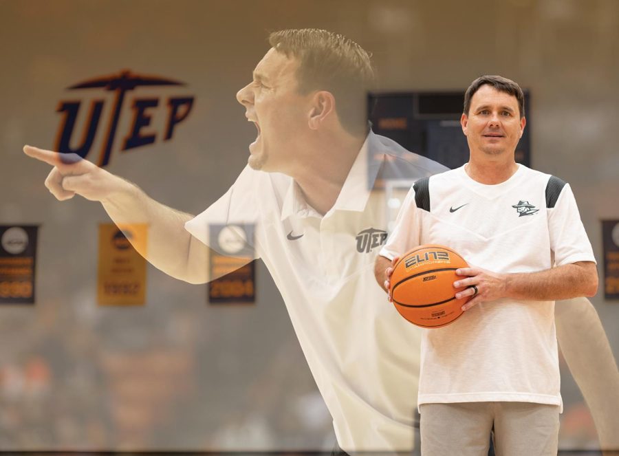 Men’s basketball head coach Joe Golding faces a new team this year, with only three returning players.  