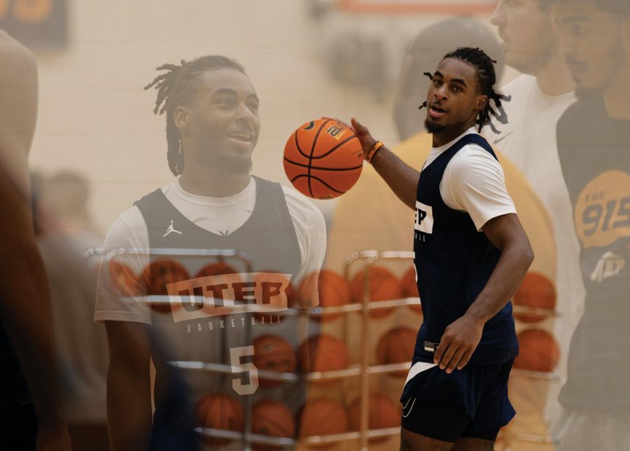 UTEP basketball guard Shamar Givance learned basketball from watching his dad and cousin play when he was young. 