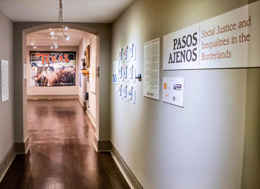 The Pasos Ajenos Exhibit allows the UTEP and El Paso community to learn more about complex social justice topics. The exhibit also gives an opportunity for people to come together for an interactive experience spreading awareness of the issues of the Borderland.