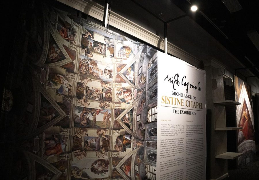 This 90-minute experience allows viewers to walk around the exhibit and read about the meaning behind each of Michelangelo’s paintings. 