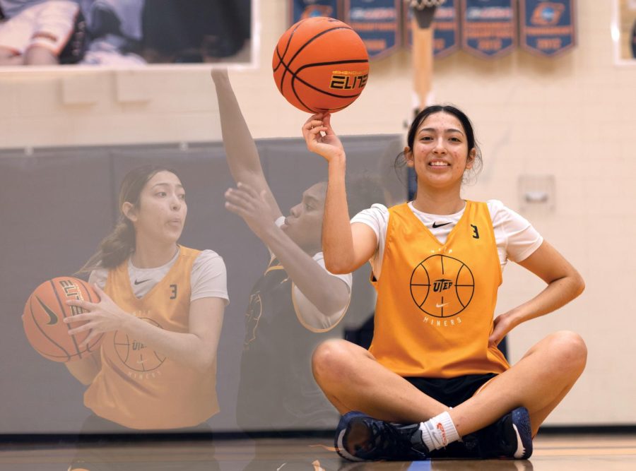 UTEP women’s basketball guard Grace Alvarez finds support and stability in her coaches, teammates and God.