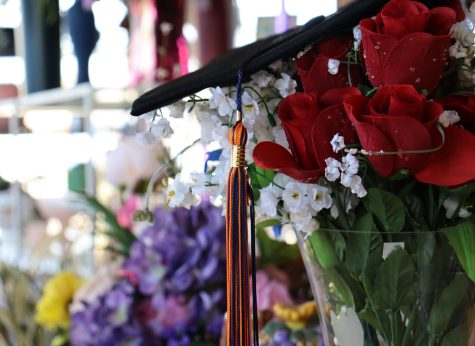 Flower shops get especially busy this time of year, and are a great gift to give for a special graduate. 