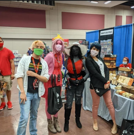 Cosplayers at El Paso Comic Con Sept 16, 2021. Photo by Danielle Gutierrez