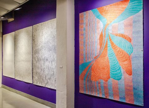 The Immersive Exhibit portrays almost ten years of work from Laura Turón and shows abstract through her art. 