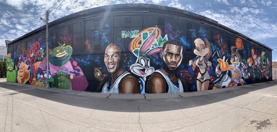 “Space Jam” starring Michael Jordan, is a great family movie that has both the love of basketball and childhood nostalgia by combining the sport with the popular cartoon “Looney Tunes.” Photo courtesy of Ernesto Ruvalcaba/Wikipedia Commons 