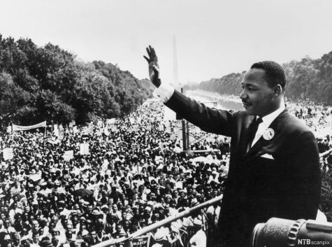 Martin Luther King Jr. Was one of the most well-known leaders of the for civil rights movement which spanned from 1955 until his assassination in 1968. Photo courtesy of Pressens Bild/Openverse 