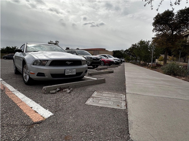 Parking lot 3 located on University Avenue across from Student Union West.
Photo by Jack Enrique McCrimmon-Rubio
