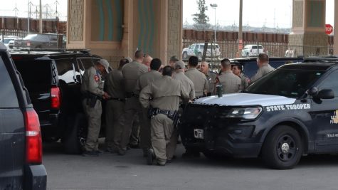 Texas State Troopers were found under the Paso del Norte Bridge awaiting orders to mobilize. 