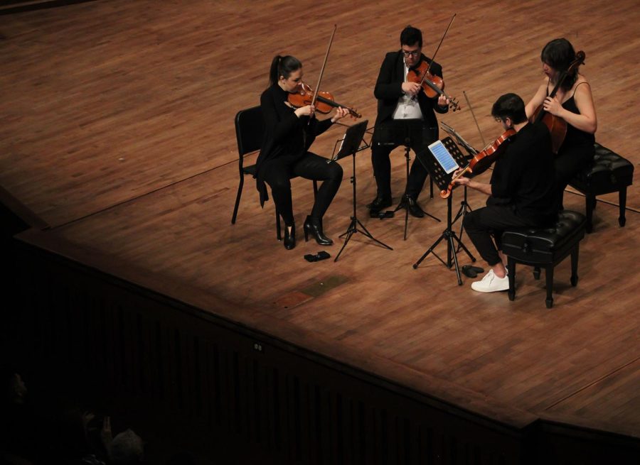 Attaca Quartet performing March 9 at the Fox Fine Arts Recital Hall.