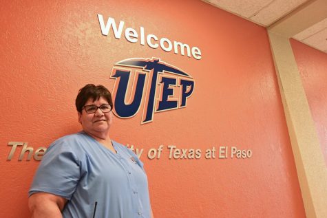 During Women’s History Month, we honor mother of three, cancer survivor and UTEP custodian Alma Consuelo García Hernández.  