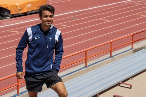 At UTEP, Kenneth Talavera runs the 800-meter, 1,500-meter and one-mile races in the spring. 