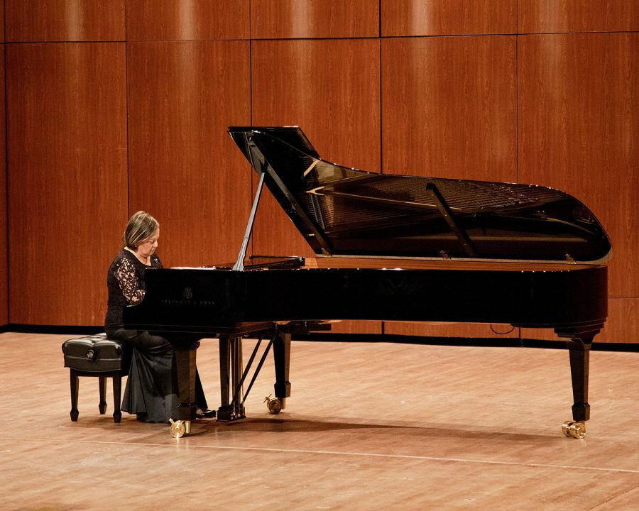 Faina Lushtak performed some of classical piano world’s most favored works at UTEP. 