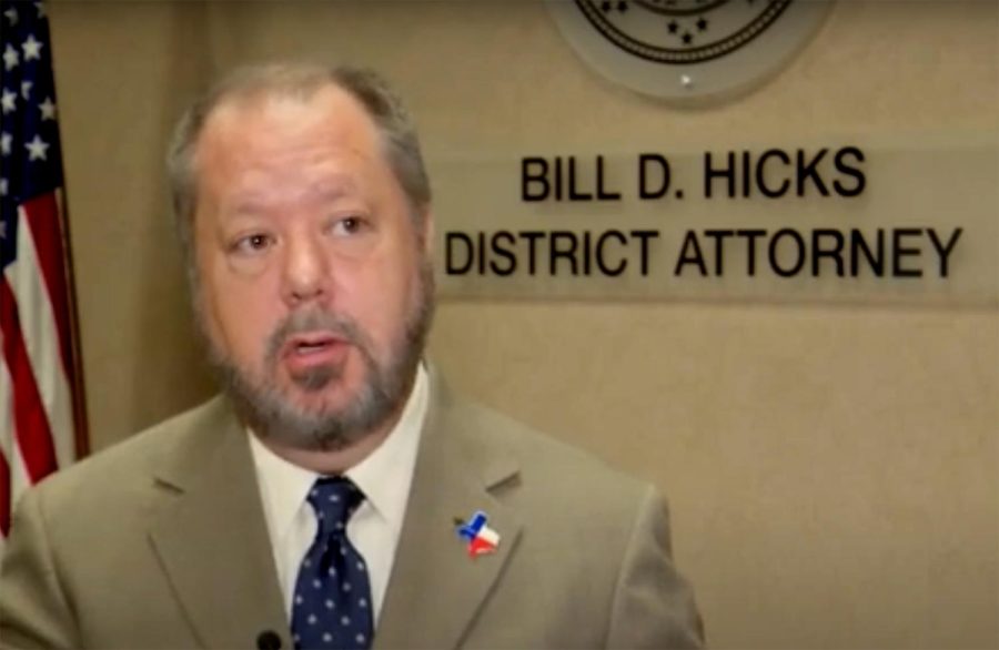 Governor Abbott appointed District Attorney Bill Hicks to replace Rosales which came into effect Dec. 14, 2022. Photo courtesy of KVIA 