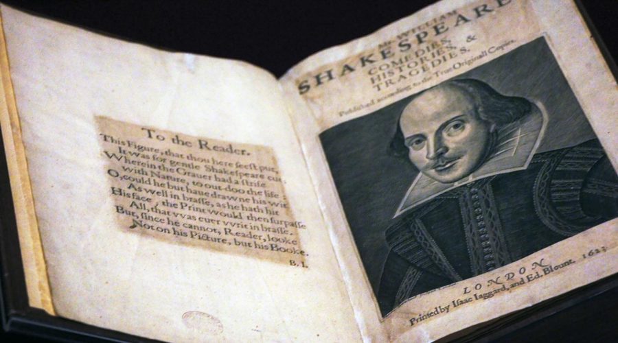 UTEP’s English Department will be hosting an event highlighting information on what is known as Shakespeares, “First Folio.” Photo courtesy of Flickr 