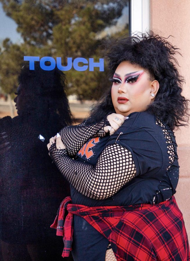 Gagaboy is a drag queen at Touch Bar El Paso and performs many shows around El Paso.