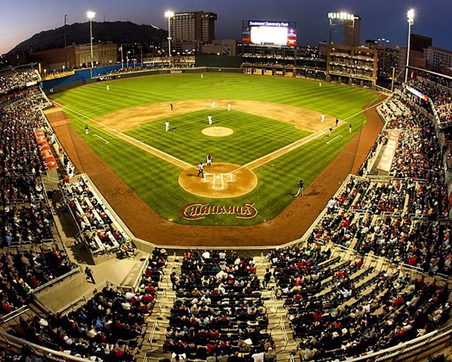 The+El+Paso+Chihuahuas+baseball+team+has+won+seven+games+and+lost+14%2C+with+an+average+of+eight+games+behind.+They+also+have+the+lowest+winning+percentage+rate+of+.333+percent.+Photo+courtesy+of+El+Paso+Chihuahuas+