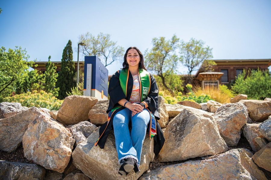 Myra Villarreal started her college education at UTEP in fall 2020.
