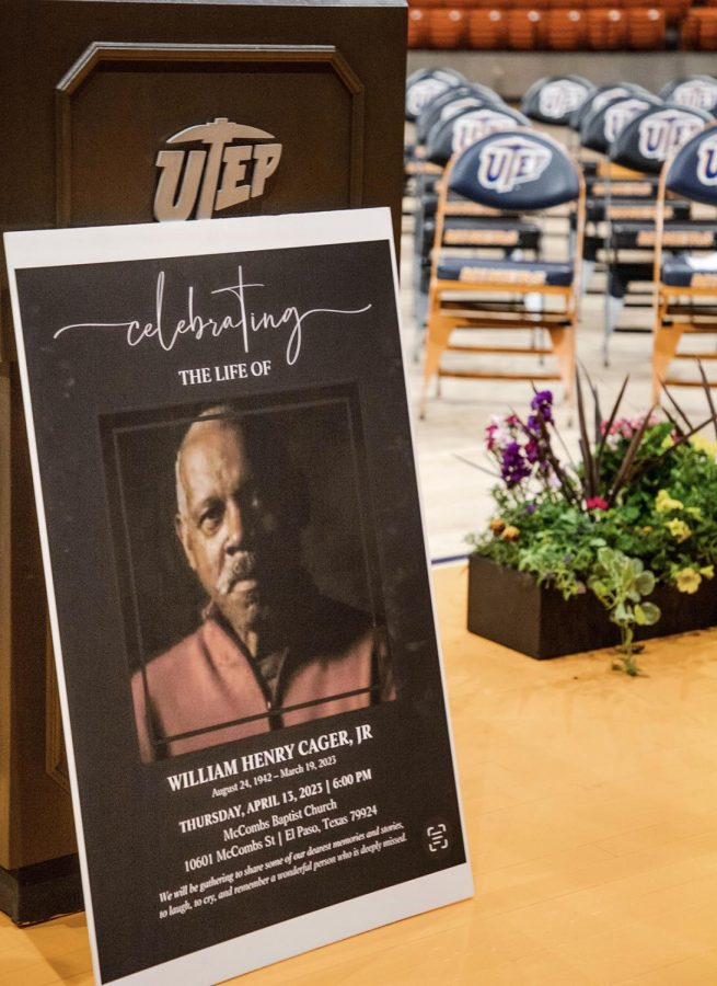 Willie Cager’s friends and family gathered for a memorial that took place Friday night at the Don Haskins Center.  