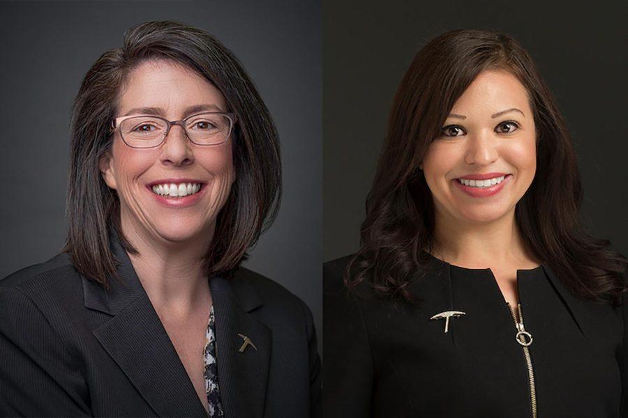 The+UTEP+community+has+welcomed+senior+staff+members+Dr.+Catie+McCorry-Andalis+and+Dr.+Amanda+Vasquez-Vicario+to+executive+leadership+positions.++Photo+courtesy+of+UTEP+Newsfeed%2FPress+releases++