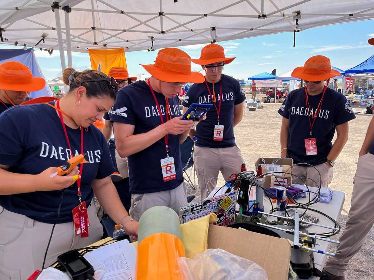 The UTEP Sun City Rocket Team appeared at the 2023 Spaceport America Cup, the biggest intercollegiate rocket launch competition in the world.  