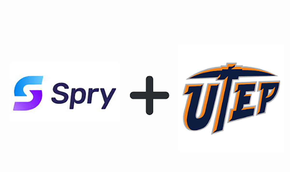 UTEP Athletics announced its new partnership with Spry June 28 for better communication and relationships between coaches, administrators, and athletes. Logo courtesy from Spry 