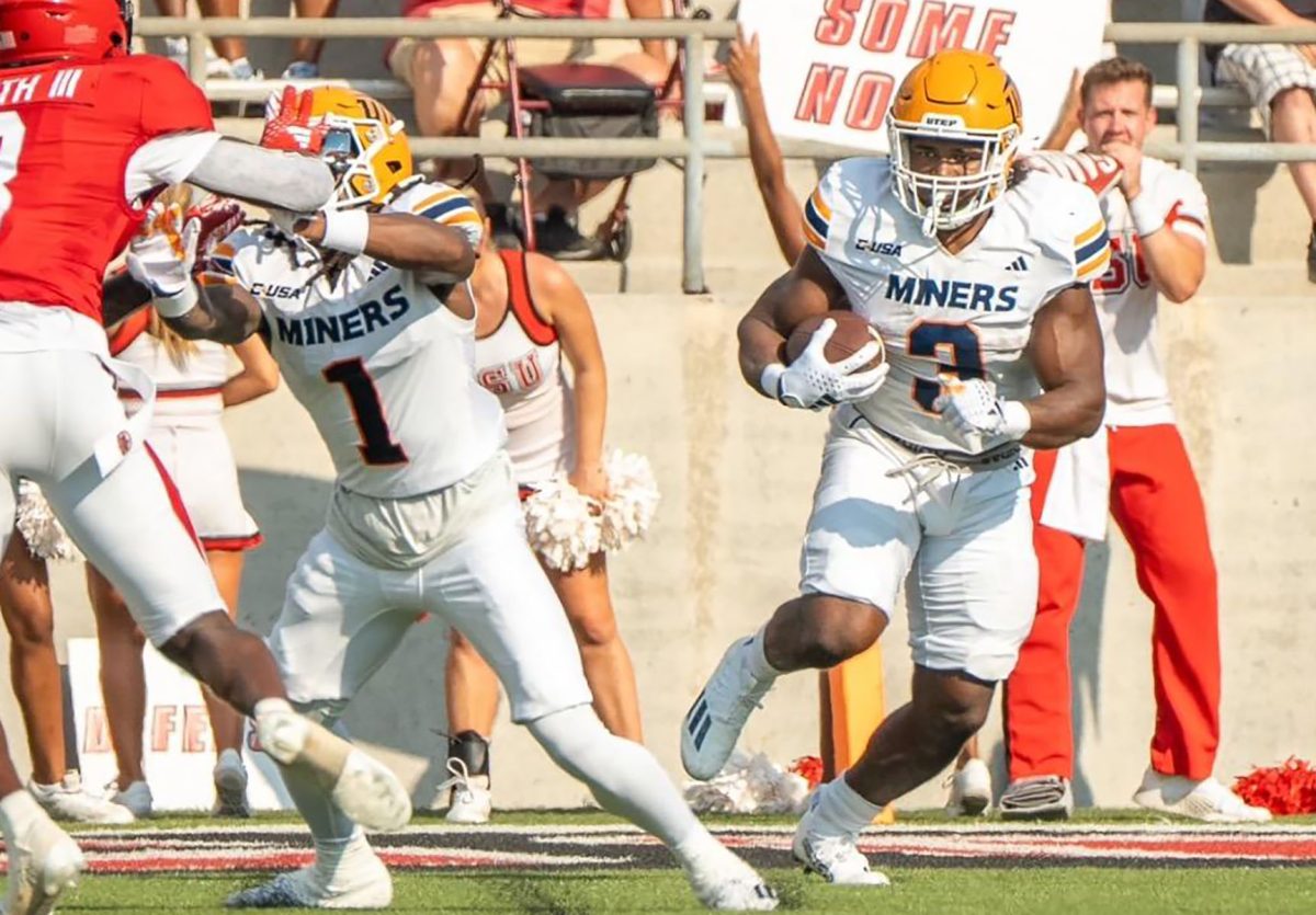 UTEP now heads back to the Sun Bowl to the team’s home opener against the University of Incarnate Word Cardinals at 7 p.m. Saturday, Sept. 2. Photo courtesy of UTEP Athletics  