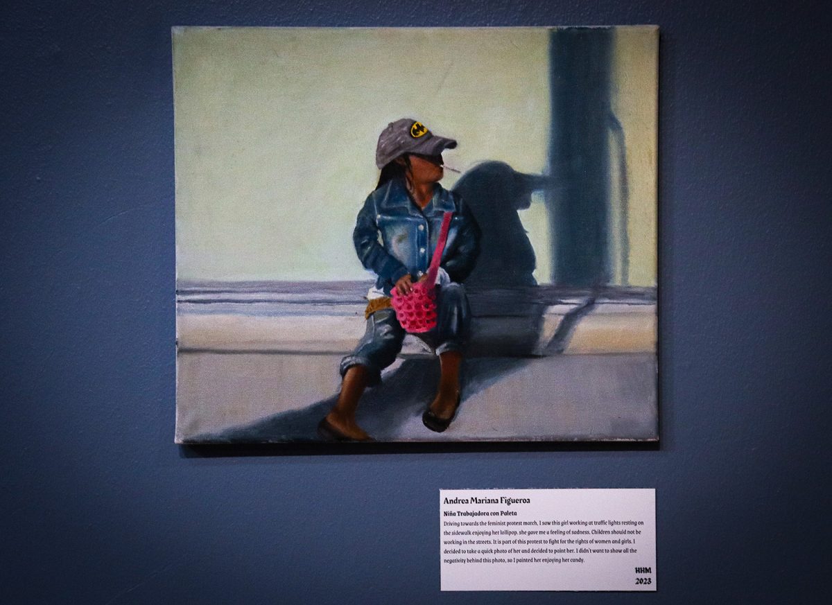 Niña Trabajadora by Andrea Mariana Figueroa featured in the Hispanic Heritage Month Gallery.