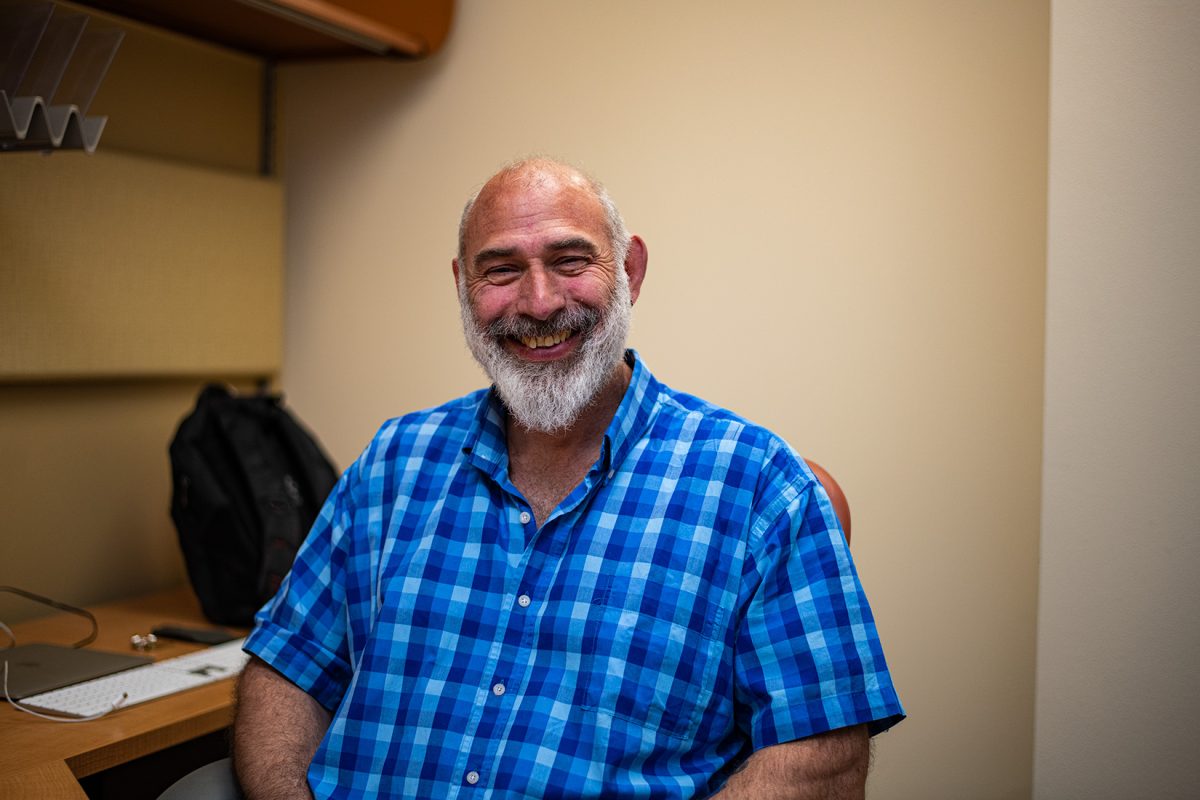 Professor Marcelo Frias is new to El Paso teaching computer science, who has been here for a week and already loves the city of El Paso.