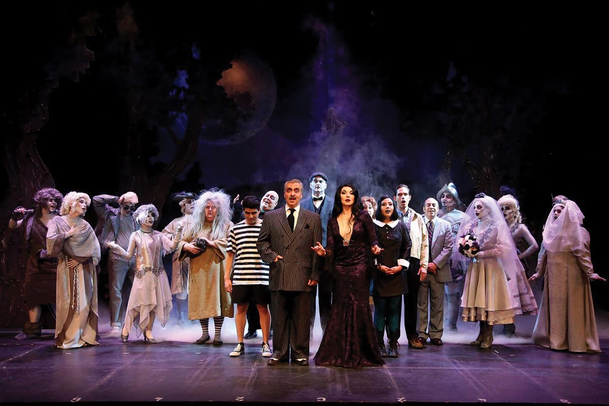 r“The Addams Family” took the stage at the UTEP Dinner Theater during the Fall of 2017. Photos by The Prospector Archive 