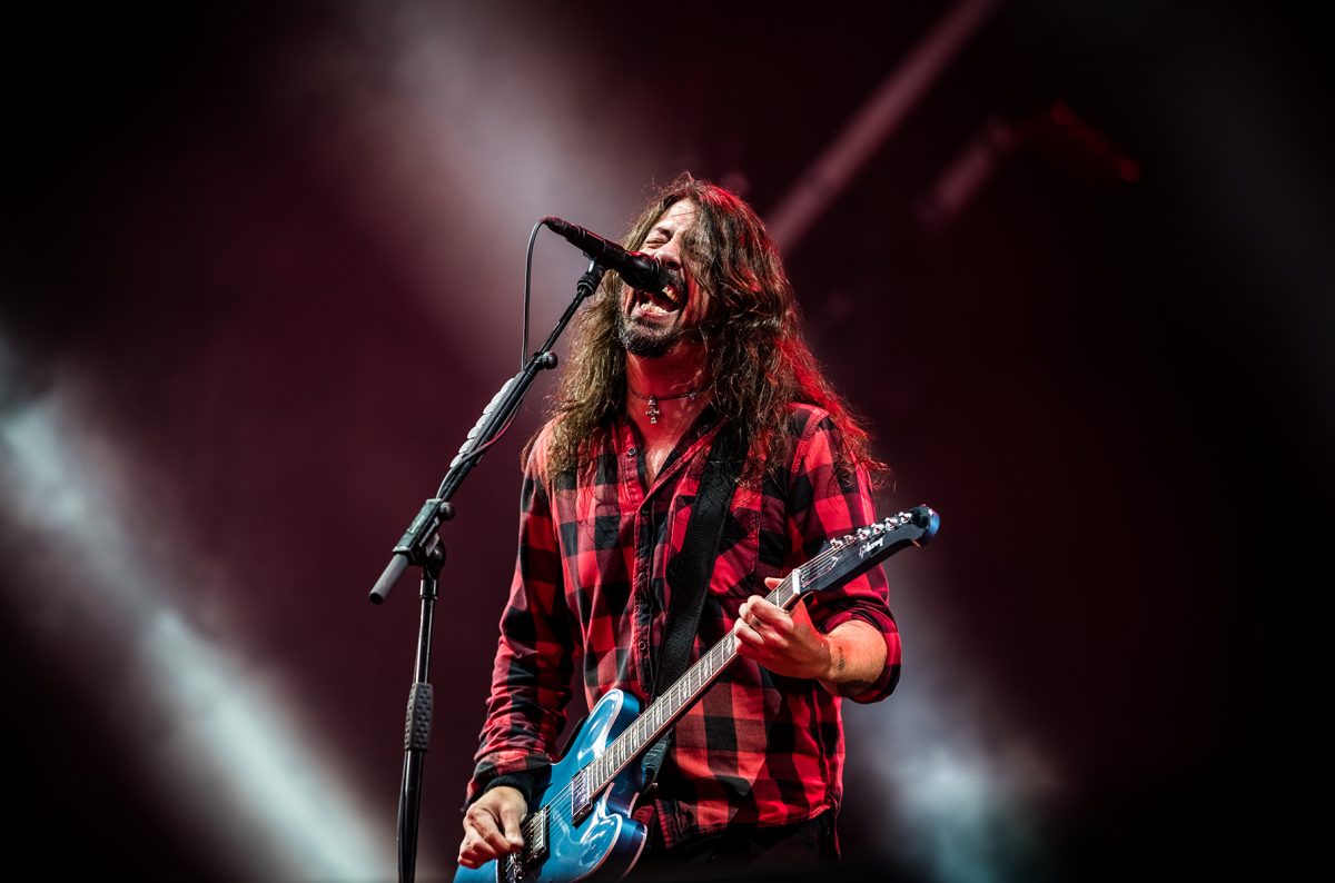 The Foo Fighters performed at the Don Haskin’s Center for the first time Oct. 5 and performed a combination of their classic and new songs such as “My Hero” and “All My Life”. Photo courtesy of Andreas Lawen/ Wikipedia Commons  