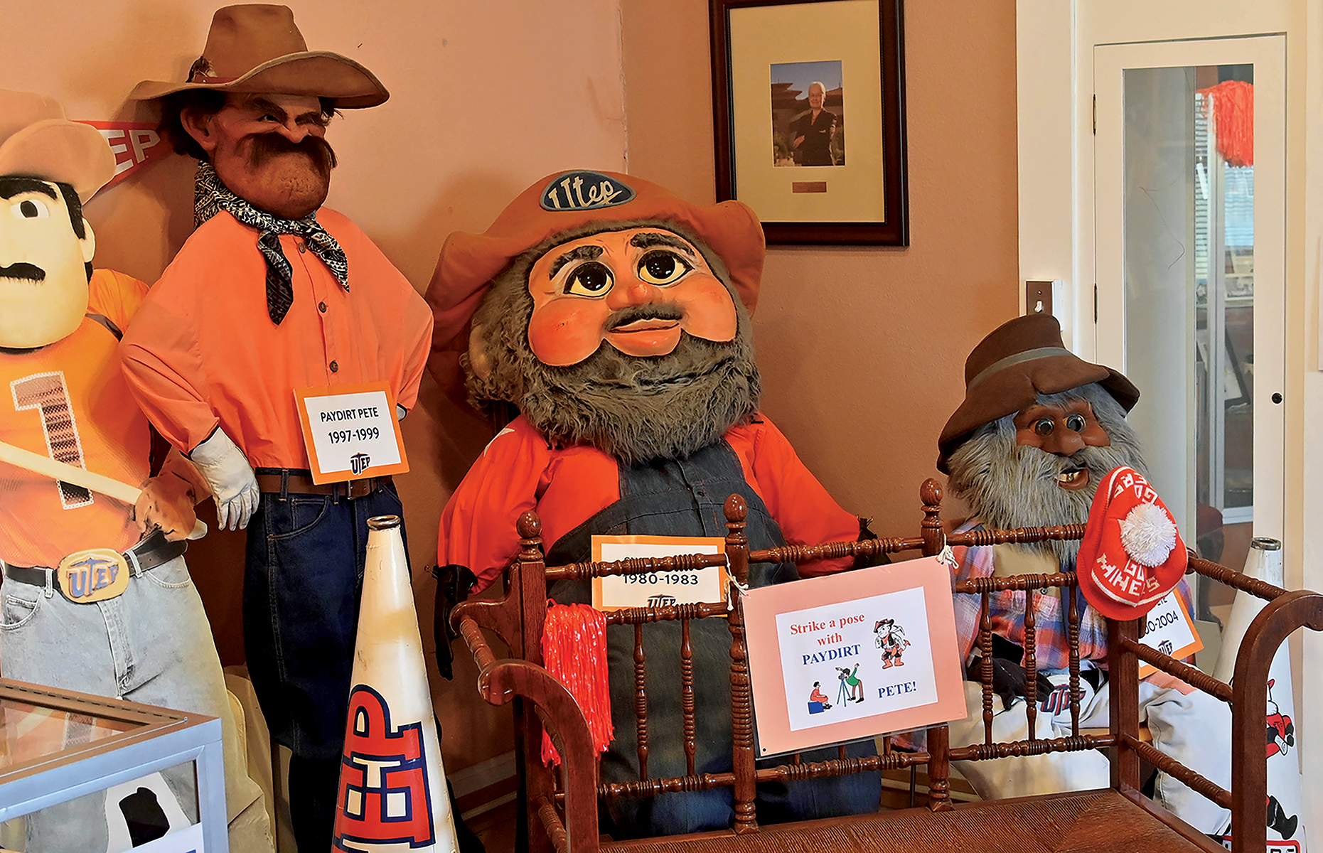 Miner mascot Paydirt Pete past and present – The Prospector